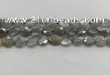 CMS1811 15.5 inches 10*12mm faceted oval AB-color moonstone beads