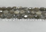 CMS1812 15.5 inches 10*14mm faceted oval AB-color moonstone beads