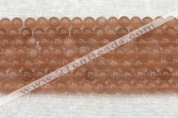 CMS1896 15.5 inches 8mm round moonstone gemstone beads