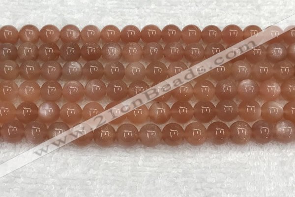 CMS1898 15.5 inches 10mm round moonstone gemstone beads