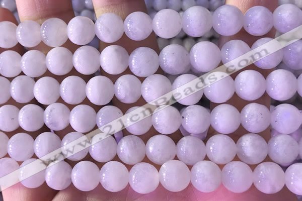 CMS1917 15.5 inches 10mm round white moonstone beads wholesale