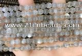 CMS1941 15.5 inches 6mm round grey moonstone beads wholesale