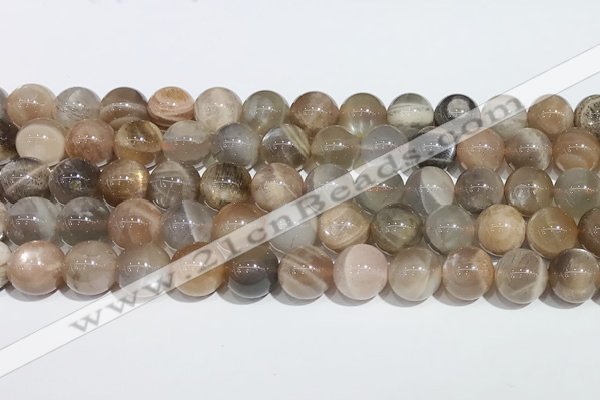 CMS2012 15.5 inches 10mm round moonstone gemstone beads