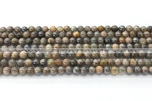 CMS2080 15 inches 6mm round AB-color moonstone beads