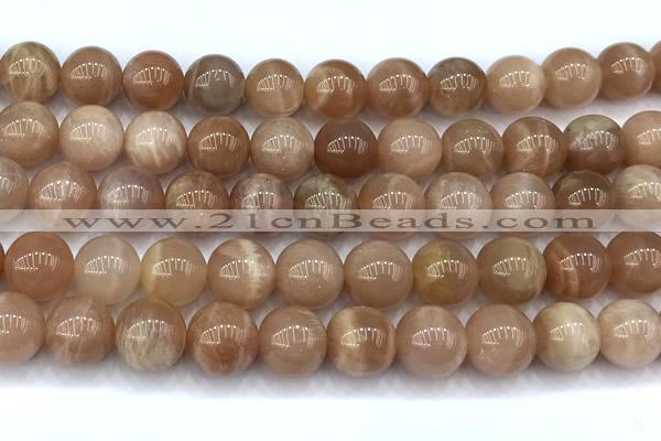 CMS2114 15 inches 11mm round moonstone beads