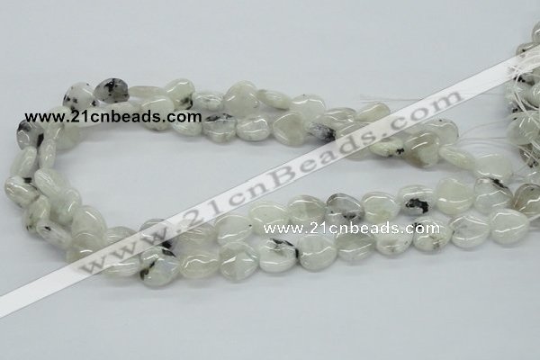 CMS213 15.5 inches 14*14mm heart moonstone gemstone beads wholesale