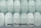 CMS2138 15 inches 6*10mm rondelle blue moonstone beads