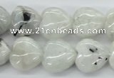 CMS214 15.5 inches 16*16mm heart moonstone gemstone beads wholesale