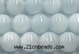 CMS2144 15 inches 6mm round blue moonstone beads