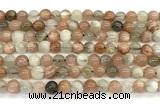 CMS2266 15 inches 6mm round rainbow moonstone beads wholesale