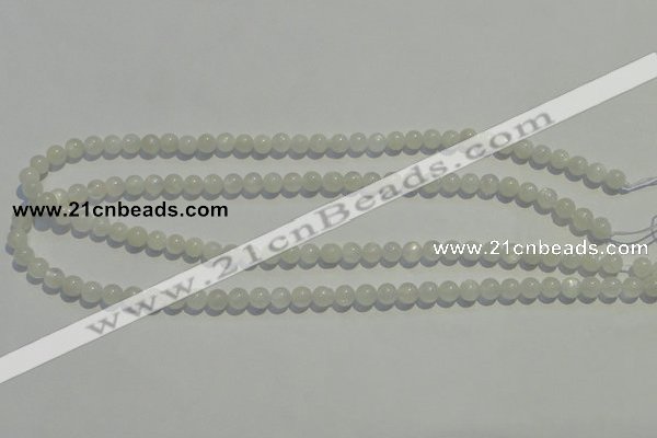 CMS250 15.5 inches 6mm round natural moonstone gemstone beads