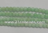 CMS401 15.5 inches 4mm round green moonstone beads wholesale