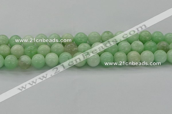 CMS413 15.5 inches 10mm round green moonstone beads wholesale