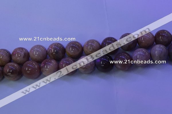 CMS509 15.5 inches 20mm round moonstone beads wholesale