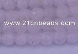 CMS661 15.5 inches 6mm faceted round white moonstone beads