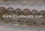 CMS851 15.5 inches 6mm round natural black moonstone beads