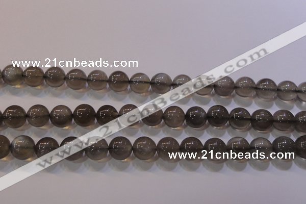 CMS860 15.5 inches 10mm round A grade natural black moonstone beads