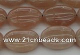 CMS962 15.5 inches 10*14mm oval A grade moonstone beads