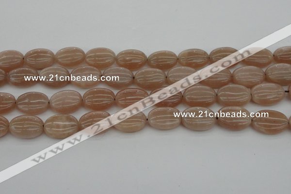 CMS962 15.5 inches 10*14mm oval A grade moonstone beads