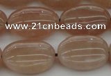 CMS963 15.5 inches 12*16mm oval A grade moonstone beads