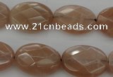 CMS967 15.5 inches 12*16mm faceted oval A grade moonstone beads