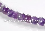 CNA01 6mm round AB grade natural amethyst quartz beads Wholesale