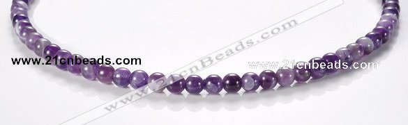 CNA01 6mm round AB grade natural amethyst quartz beads Wholesale