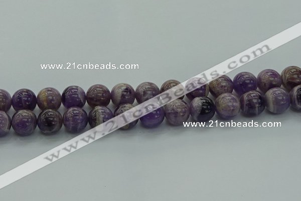 CNA1005 15.5 inches 14mm round dogtooth amethyst beads wholesale