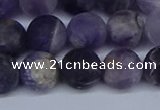 CNA1063 15.5 inches 10mm round matte dogtooth amethyst beads