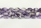 CNA1121 15.5 inches 14*19mm drum dogtooth amethyst beads