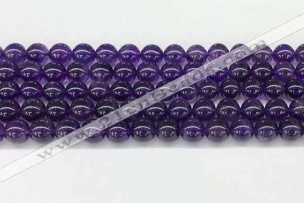 CNA1152 15.5 inches 8mm round natural amethyst gemstone beads