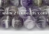 CNA1155 15.5 inches 6mm round natural dogtooth amethyst beads