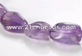 CNA19 freeform A- grade natural amethyst quartz beads Wholesale