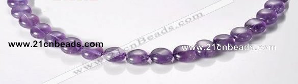 CNA24 10mm flat round A- grade natural amethyst beads Wholesale