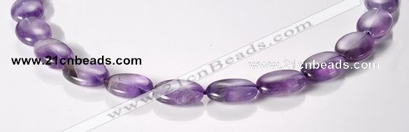 CNA25 13*18mm oval A- grade natural amethyst beads Wholesale