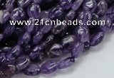 CNA30 15.5 inches 7*9mm oval grade A natural amethyst beads