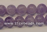 CNA301 15.5 inches 10mm round natural lavender amethyst beads