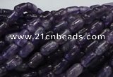 CNA33 15.5 inches 5*8mm rice grade A natural amethyst beads