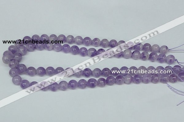 CNA400 15.5 inches 4mm round natural lavender amethyst beads