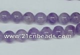 CNA401 15.5 inches 6mm round natural lavender amethyst beads