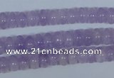 CNA408 15.5 inches 5*8mm rondelle natural lavender amethyst beads