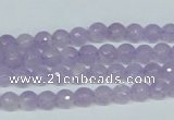 CNA421 15.5 inches 6mm faceted round natural lavender amethyst beads