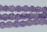 CNA431 15.5 inches 8*8mm skull shape natural lavender amethyst beads