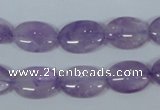 CNA446 15.5 inches 13*18mm oval natural lavender amethyst beads