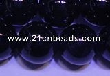 CNA555 15.5 inches 14mm round A grade natural dark amethyst beads