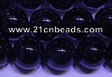 CNA561 15.5 inches 6mm round AA grade natural dark amethyst beads