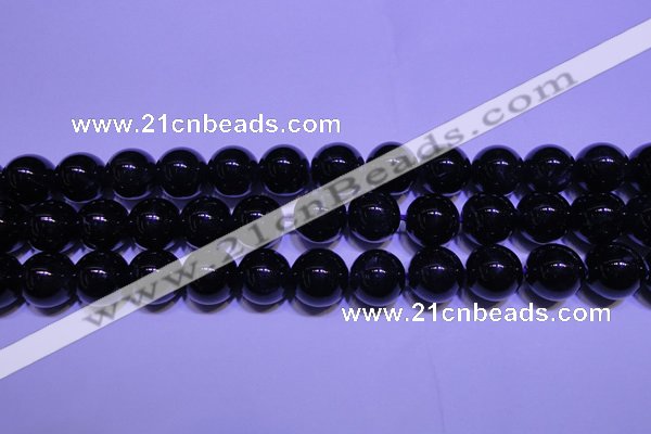 CNA572 15.5 inches 8mm round AAA grade natural dark amethyst beads