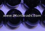 CNA575 15.5 inches 14mm round AAA grade natural dark amethyst beads