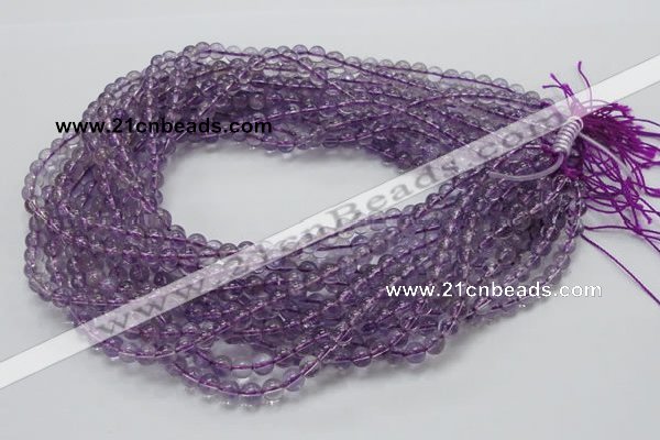 CNA66 15.5 inches 8mm round grade A natural amethyst beads