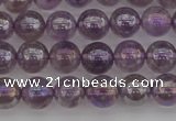 CNA701 15.5 inches 6mm round AB-color amethyst gemstone beads